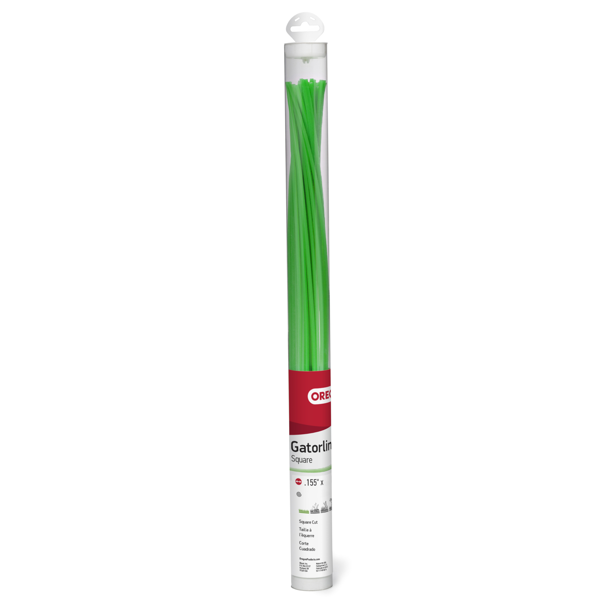Oregon Gatorline Trimmer Line, Line Diameter 0.155 in, Line Length 18 in., Model# 19-005B